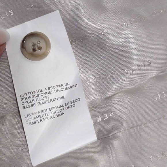 Perry Ellis Men's Vest Slim Fit Stretch Dressy Essentials Natural Linen‎ Sz M - Picture 9 of 12